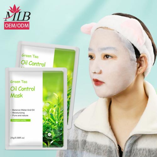 green tea sheet mask