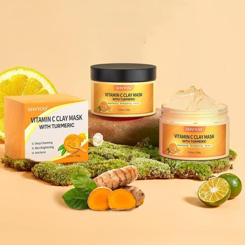  Vitamin C Clay Mask with Turmeric