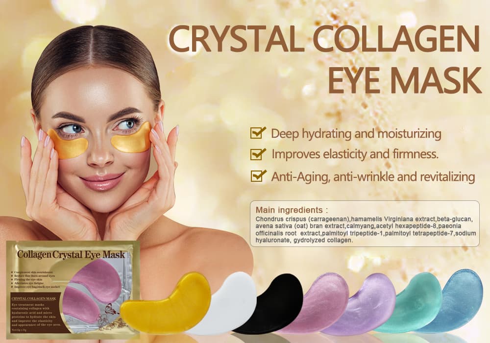 Як ви використовуєте колагенову кристалічну маску під очі?